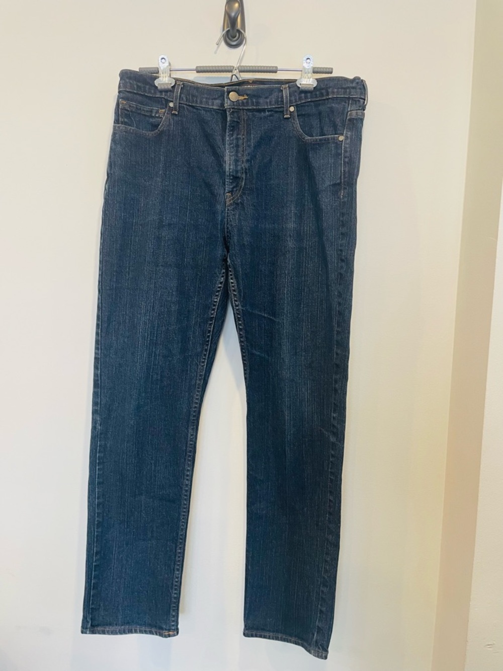 Michael Kors Men's Deep Indigo Tailored Fit Jeans